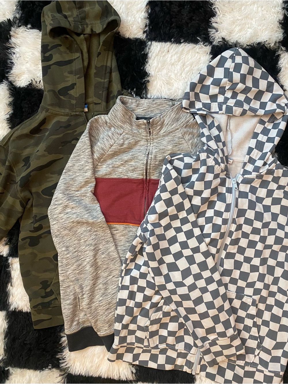 Bundle of 3 kids sweatshirts. Boys size 14